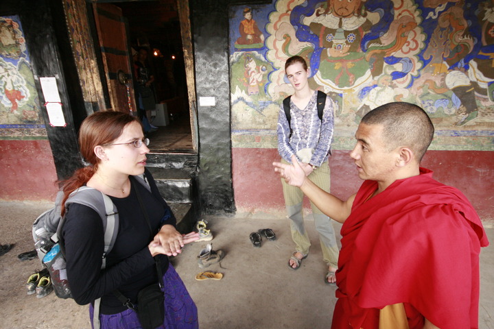 Chamba vysvětluje principy buddhismu 