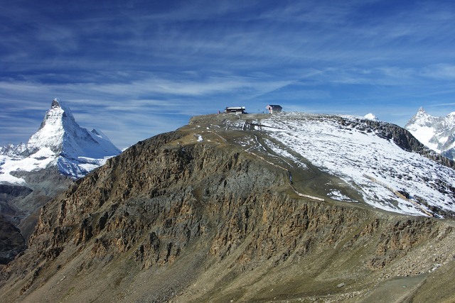 Matterhorn (4478), Unterrothorn (3103) 